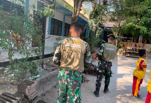 Peran TMMD ke-129 Kodim 0813/Bojonegoro dalam Meningkatkan Fasilitas Pendidikan di SDN Kesongo 1