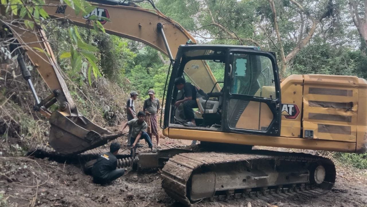 Kesiapan Alat Berat Jadi Bagian Penting TMMD ke-129 di Bone
