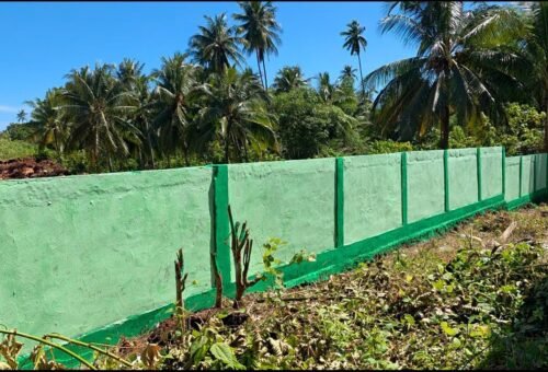Selesainya Pengecatan Pagar SDN Polewali, Satgas TMMD Perbaiki Fasilitas Pendidikan