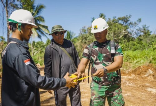 Evaluasi Hasil Pembangunan Jalan oleh Satgas TMMD
