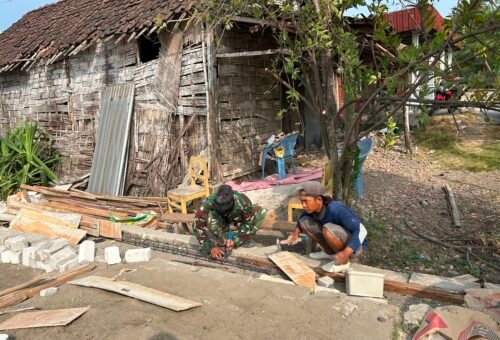 Kemajuan Pembangunan RTLH Bapak Koko Margono di Dusun Krebet