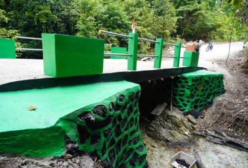 Jembatan Sesor Selesai Dibangun, Memudahkan Akses Warga Hasil TMMD Ke-129