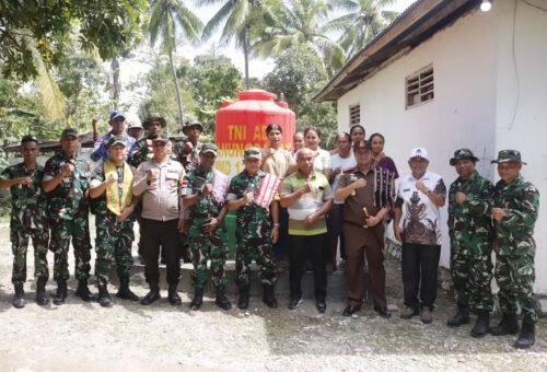 Kunjungan Tim Wasev TMMD Kodim Belu untuk Tinjau Proyek Sumur Bor TNI AD
