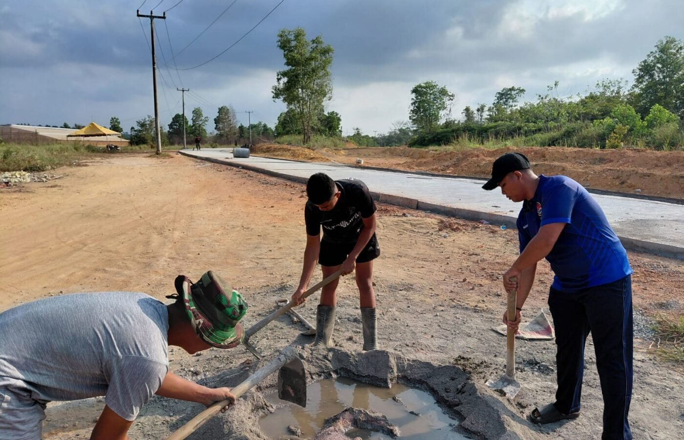 TMMD Kodim 0315/TPI Selesaikan Proyek Infrastruktur Jalan Tepat Waktu