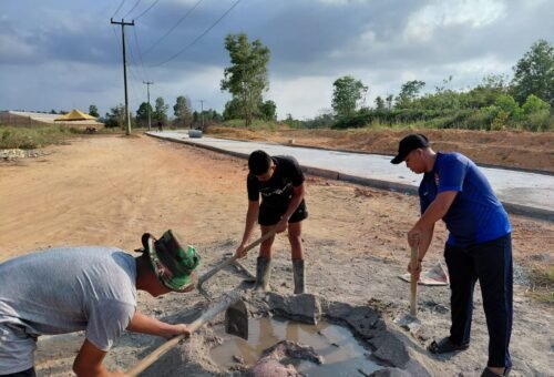 TMMD Kodim 0315/TPI Selesaikan Proyek Infrastruktur Jalan Tepat Waktu