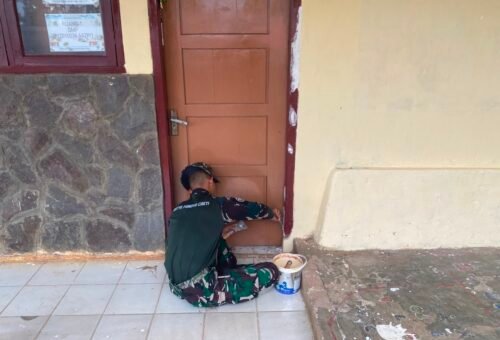 TMMD Ke-129 Berikan Sentuhan Baru untuk SMP Marujak