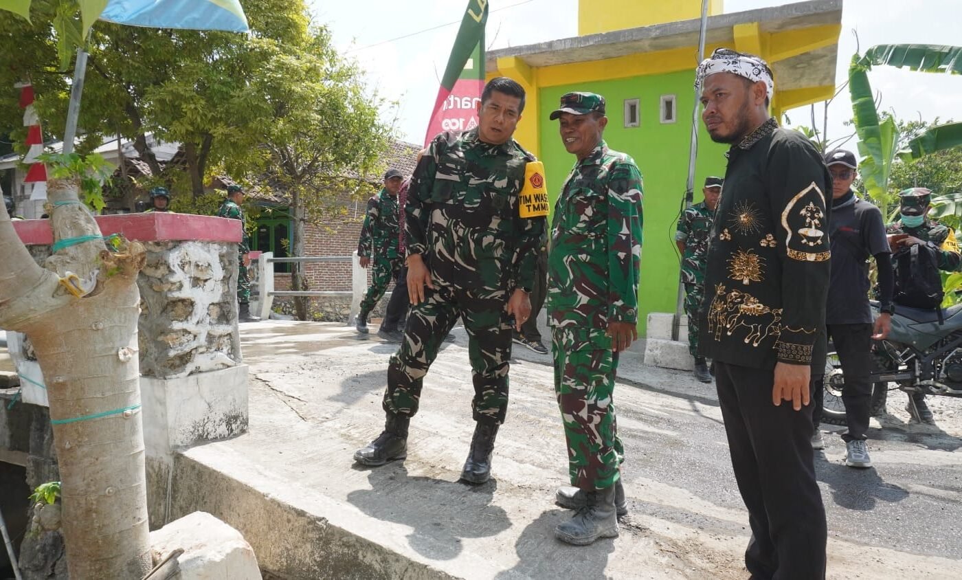 Kunjungan Akhir Tim Wasev TMMD 129: Pesan Penting untuk Masyarakat Tlemang