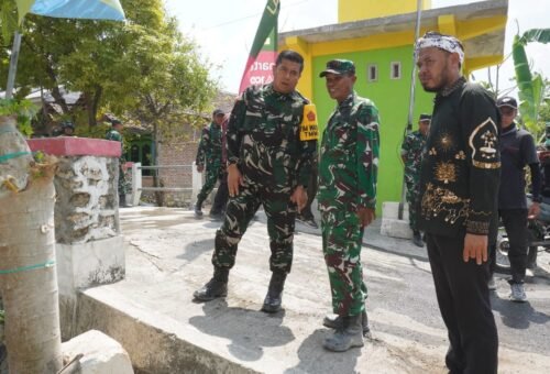 Kunjungan Akhir Tim Wasev TMMD 129: Pesan Penting untuk Masyarakat Tlemang