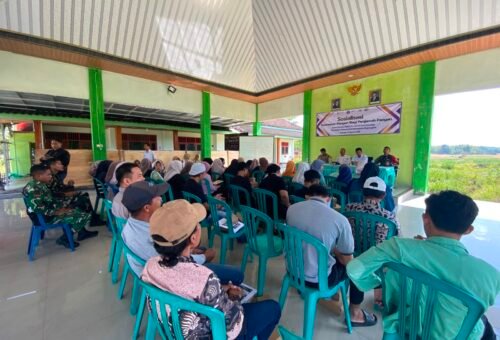Kodim 0813/Bojonegoro Tingkatkan Kesadaran Keamanan Pangan Melalui TMMD
