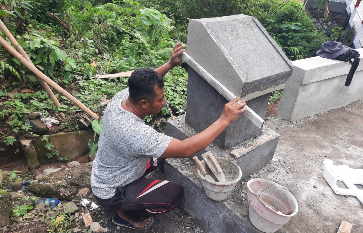 Progres Pembangunan Jembatan Garuda di Desa Manduang Capai 97 Persen
