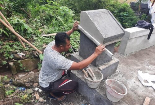 Progres Pembangunan Jembatan Garuda di Desa Manduang Capai 97 Persen