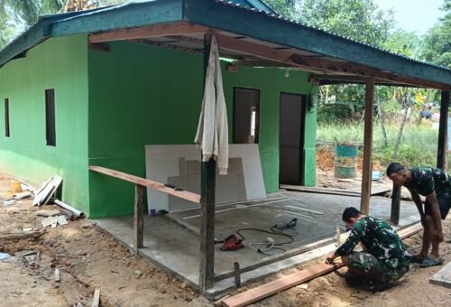 Transformasi Desa Liang Bunyu: TMMD Capai Keberhasilan Total di Aspek Non-Fisik, Fisik Hampir Selesai