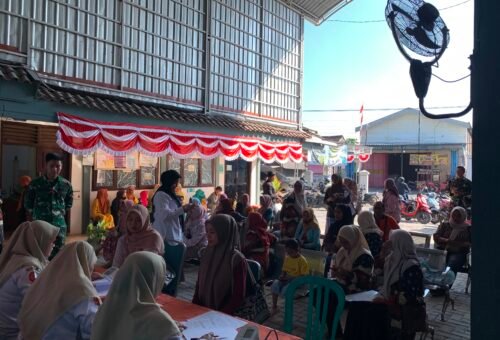 Puskesmas Kesongo Menyediakan Layanan Keluarga Berencana dalam TMMD Ke-129 Kodim 0813/Bojonegoro