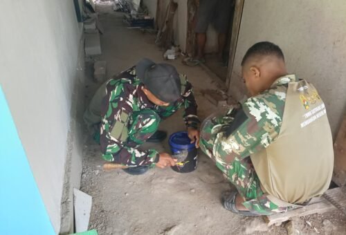 Transformasi Rumah Ibu Saelah Melalui Program TMMD