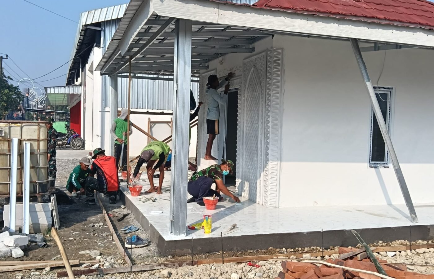 Sinergi TNI dan Masyarakat dalam Proyek Pembangunan Musala dan MCK di Kesongo–Sukorame