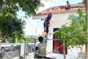 Kegiatan Positif TMMD 129 Bojonegoro: Transformasi SDN Kesongo 1 Jadi Rimba Pendidikan Nyaman