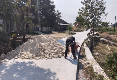 Progres TMMD Ke-129: Penimbunan Jalan Kedung Pandan Memasuki Tahap Penting
