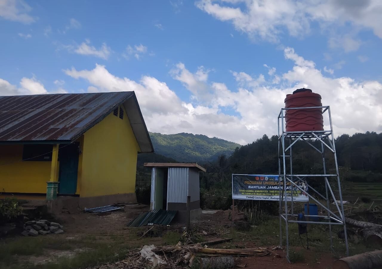 Pembangunan MCK di Dusun Langi Selesai, Satgas TMMD Ke-129 Kodim 1407/Bone Berhasil