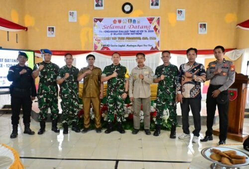 Kunjungan Tim Evaluasi Sterad ke TMMD Ke-129 di Bone