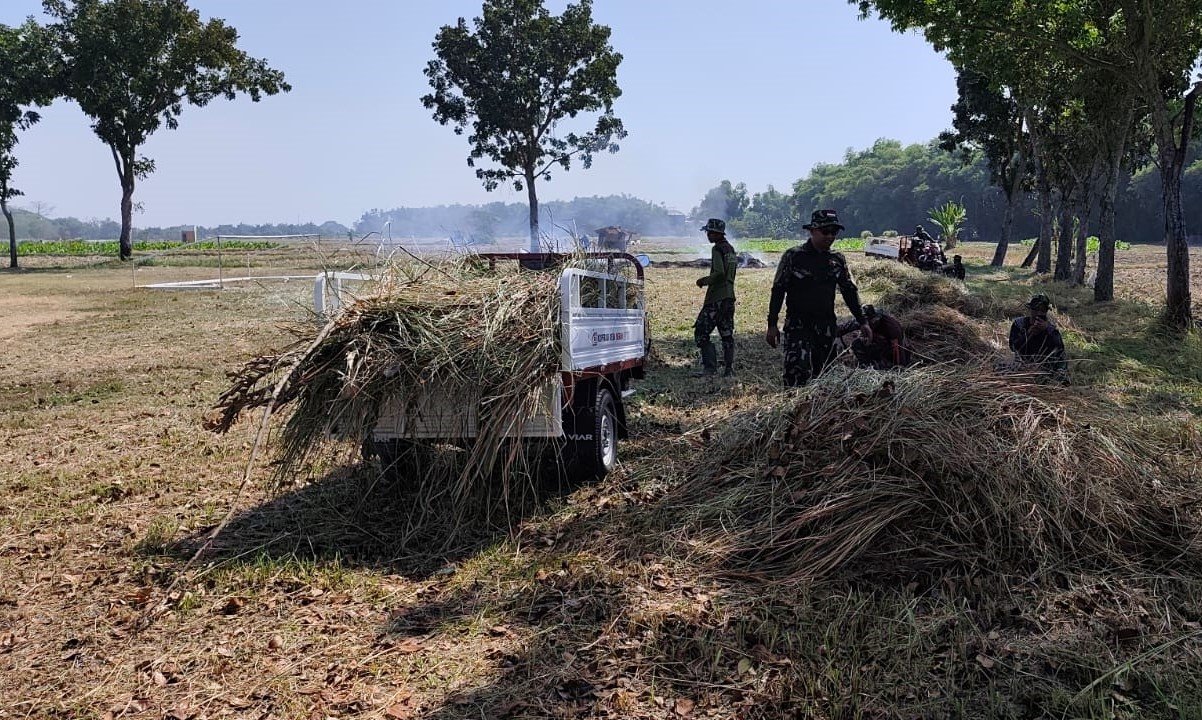 Kolaborasi TNI dan Komunitas, Siap Meriahkan TMMD 129 di Kedungadem Bojonegoro