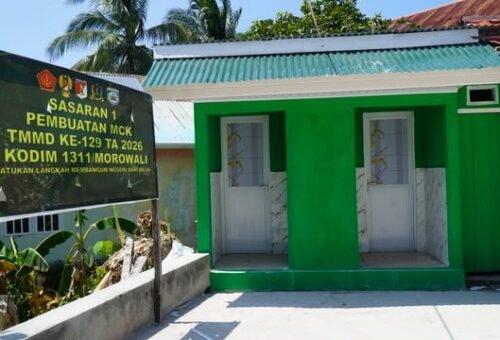 Pembangunan MCK Masjid Desa Umbele Rampung, Jamaah Dapat Kenyamanan Lebih Saat Beribadah