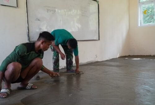 Proses Renovasi SDN Polewali Menuju Penyelesaian Akhir