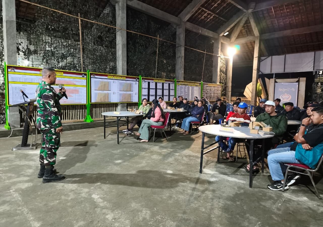 Pemberdayaan Ekonomi Melalui Koperasi di Sekardadi oleh Satgas TMMD 129 Kodim Bangli