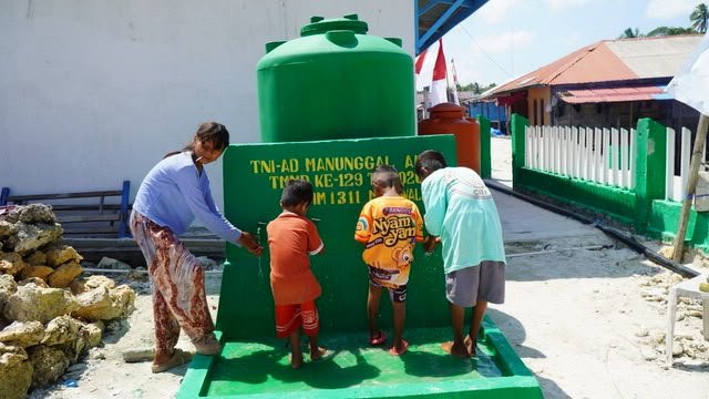Akhirnya Warga Desa Umbele Lama Dapatkan Akses Air Bersih