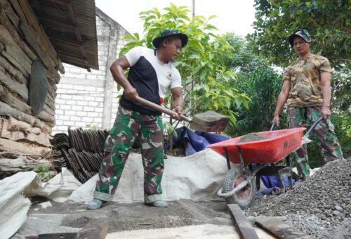 Membangun Harapan di Dusun Bakon: Perjuangan Pratu Mar Yuda dan Tim TMMD