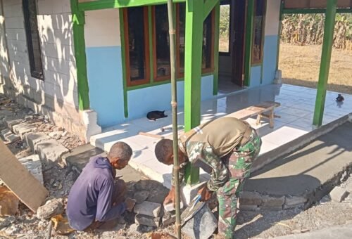 Menjelang Penutupan TMMD 129 Bojonegoro: Transformasi Rumah Tak Layak untuk Mbah Kasiman