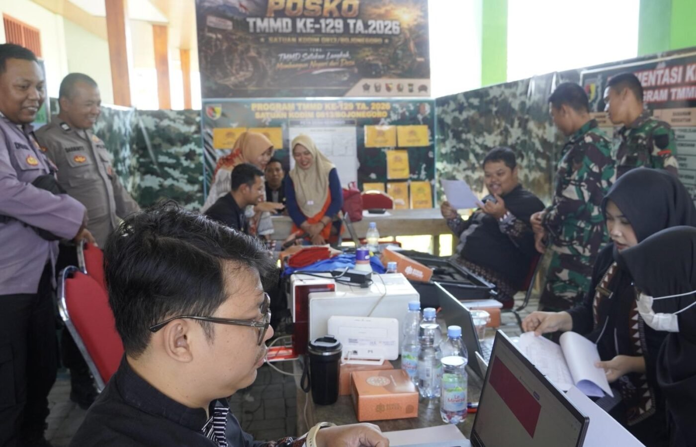 Digitalisasi Adminduk di Bojonegoro: Inisiatif TMMD 129 Mendorong Pelayanan Publik