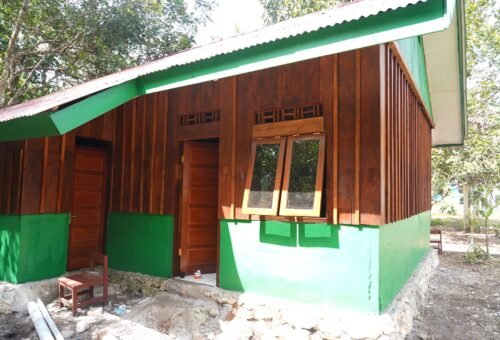 Pembangunan Rumah Pertama di Kampung Sesor Tuntas 100 Persen, Tanda Keberhasilan TMMD Ke-129