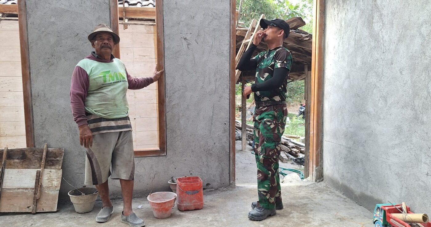 Keceriaan di Dusun Bakon: Sinergi TNI dan Masyarakat dalam TMMD ke 129 Kodim 0812 Lamongan