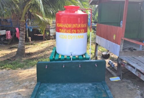 Semangat Juang para Pahlawan Dihidupkan Melalui TMMD 129 di Liang Bunyu