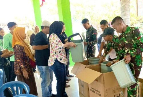 Inisiatif TMMD 129 Bojonegoro: Membangun Lingkungan Bersih di Desa Kesongo