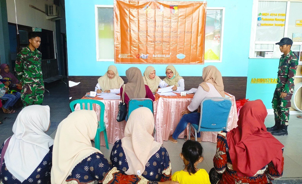 TMMD 129 Bojonegoro: Kolaborasi untuk Keluarga Sehat dan Berkualitas