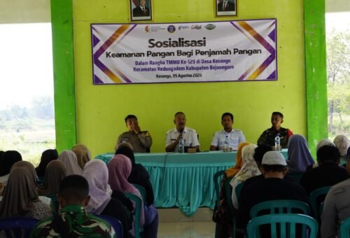 Pendidikan Keamanan Pangan untuk Kesehatan dan Ekonomi UMKM di Desa Kesongo