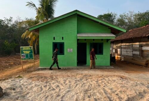 Proyek TMMD ke-129: Rumah Layak Huni dan Fasilitas MCK Sudah Hampir Rampung