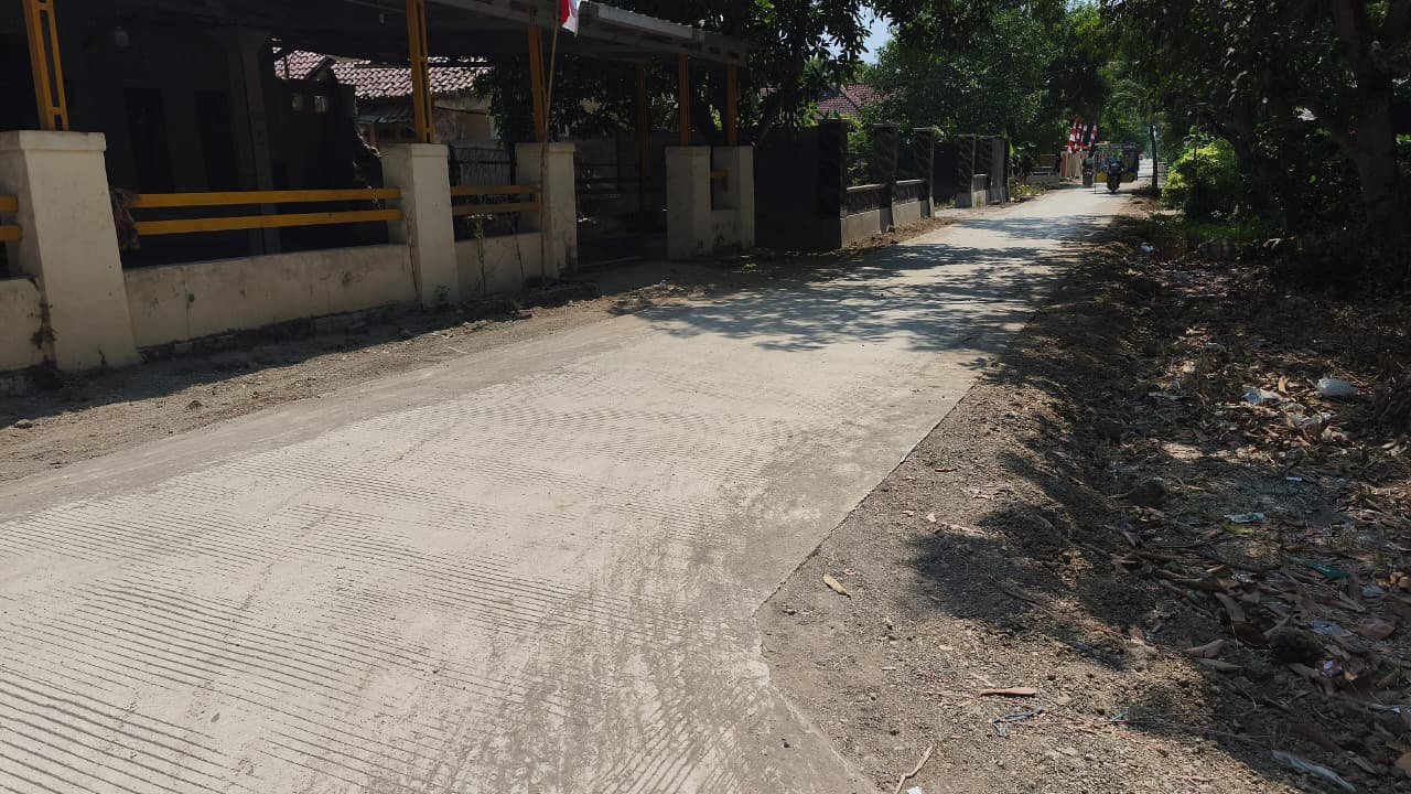 Pembangunan Jalan Beton di Desa Luwung Kencana Selesai, TMMD ke-129 Berhasil