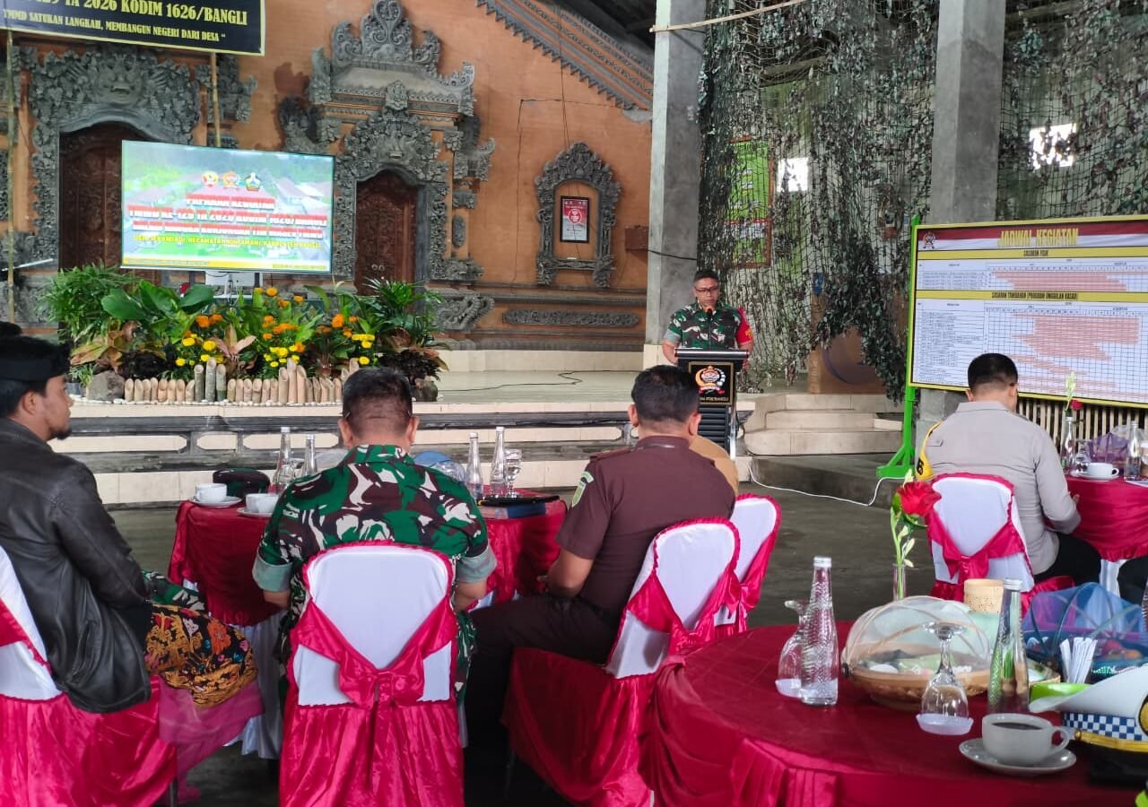 Laporan TMMD ke-129 Kodim 1626/Bangli Dihaturkan kepada Tim Wasev