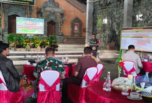 Laporan TMMD ke-129 Kodim 1626/Bangli Dihaturkan kepada Tim Wasev