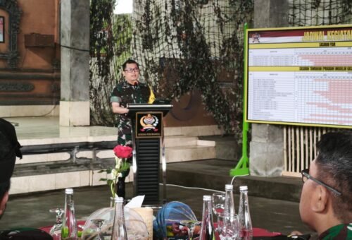 Apresiasi Sinergi dalam TMMD ke-129 dari Katim Wasev