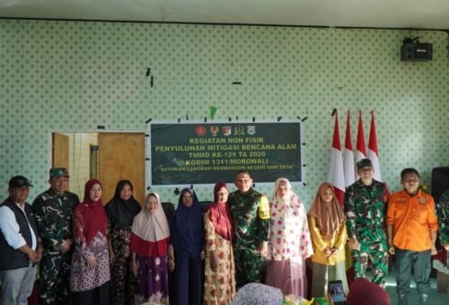 Mayjen TNI Muh. Muchidin Evaluasi Kegiatan Penyuluhan TMMD di Pulau Dua