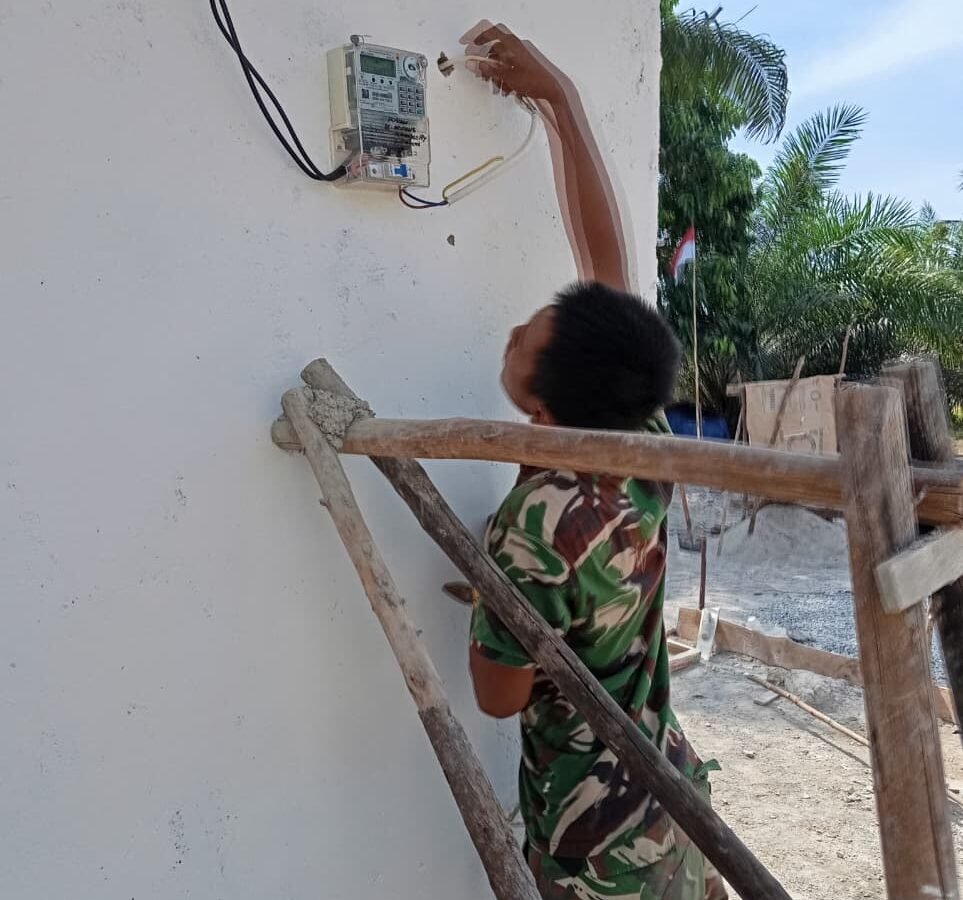 Instalasi Listrik di Hunian Ibu Rodia Siap Sambut Kehidupan Baru