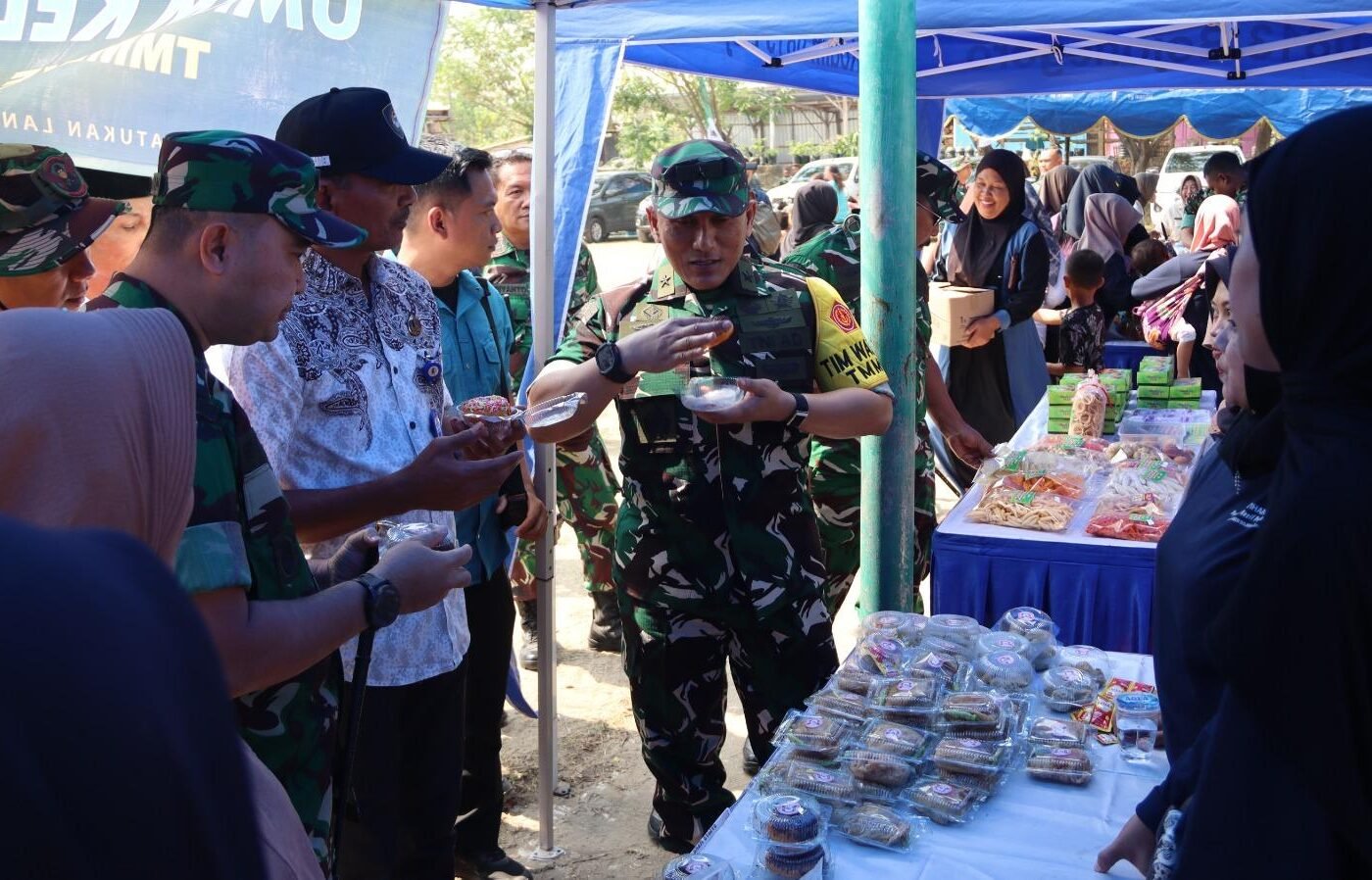 TMMD ke-129 Bojonegoro: Mendorong Pertumbuhan UMKM di Desa Kesongo