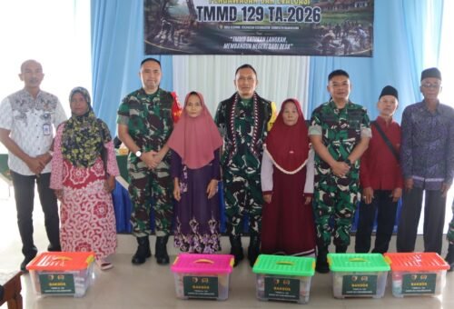 Harapan dan Tali Asih di TMMD 129 Bojonegoro untuk Warga Kesongo