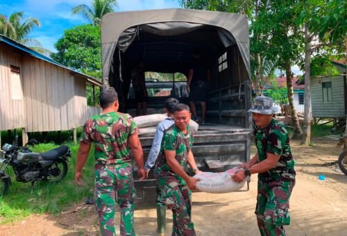 Sinergi TNI dan Masyarakat Terwujud dalam Gotong Royong Satgas TMMD