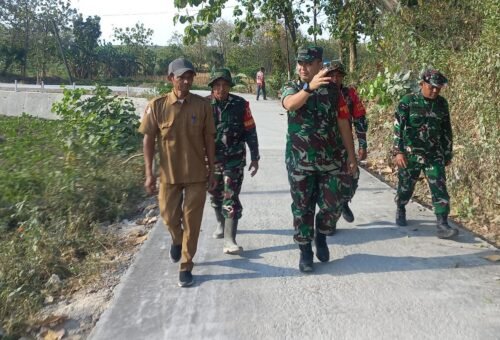 Membangun Masa Depan: Jalan Beton TMMD 129 di Kedungpandan Bojonegoro