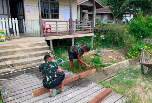 Pembangunan Fasilitas Air Bersih di Gedung Serbaguna Ulak Pauk