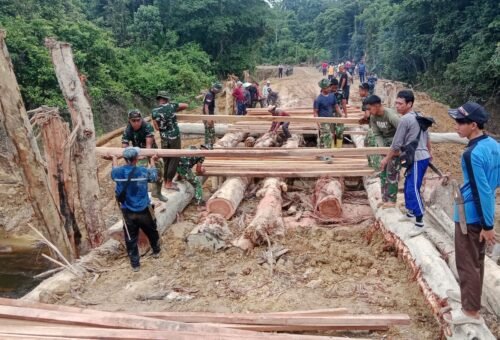 Sinergi TNI dan Pemda dalam TMMD Kodim 1206/Putussibau Akselerasi Pembangunan